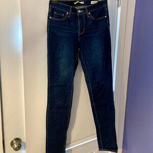 Levi's 311 Shaping Skinny Jeans - Dark Wash - Size 26